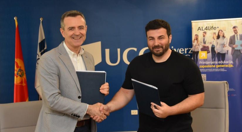 Signed Memorandum of Cooperation between the University of Montenegro and Alumni Association of the University of Montenegro